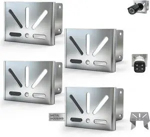 Universal Steel Security Camera Corner Mount Bracket, Camera Corner Adapter Universal Steel Security Camera Corner Mount Bracket, Camera Corner Adapter