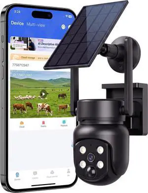 Heyall Cellular Security Camera for Farm: 4G Long-Term Stable Performance Heyall Cellular Security Camera for Farm: 4G Long-Term Stable Performance