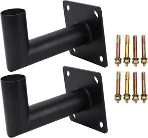 Heavy Duty Alloy Steel Wall Mount Bracket 90 Degree L Shape Bracket for Outdoor Flood Lights Weatherproof All Weather Easy Installation for Wood Concrete Walls Set of 2 Heavy Duty Alloy Steel Wall Mount Bracket 90 Degree L Shape Bracket for Outdoor Flood Lights Weatherproof All Weather Easy Installation for Wood Concrete Walls Set of 2