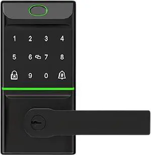 Keyless Entry Smart Door Lock with Handle Biometric Fingerprint Deadbolt Auto Lock, for Front Door Home Keyless Entry Smart Door Lock with Handle Biometric Fingerprint Deadbolt Auto Lock, for Front Door Home