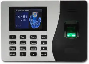 Attendance Clock Time Recoder Biometric Fingerprint Time Attendance K14 s for Employees Small Business for Small Businesses,Black,K14 Type 2 Attendance Clock Time Recoder Biometric Fingerprint Time Attendance K14 s for Employees Small Business for Small Businesses,Black,K14 Type 2