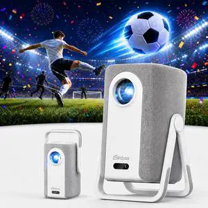 4K Outdoor Projector with WiFi and Bluetooth, iSinbox 1500ANSI Portable Projector with Dual-Mode Stand, Smart Short Throw Auto Focus Projector with Netflix/YouTube/PrimeVideo & Dolby 4K Outdoor Projector with WiFi and Bluetooth, iSinbox 1500ANSI Portable Projector with Dual-Mode Stand, Smart Short Throw Auto Focus Projector with Netflix/YouTube/PrimeVideo & Dolby