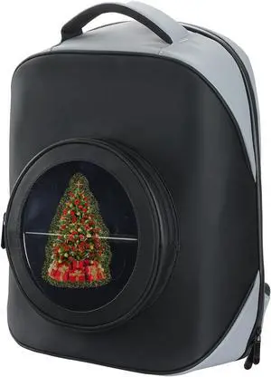 Missyou 3DHologramFan LED Backpack, 16.1" Projector Advertising Display Missyou 3DHologramFan LED Backpack, 16.1" Projector Advertising Display