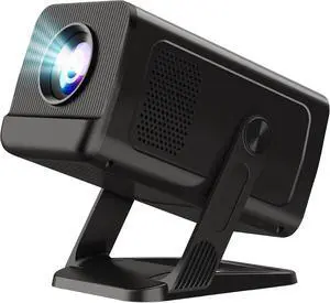 Mini Projector for Bedroom with WiFi and Bi-directional Bluetooth 1080P 4K Support Smart Android TV OS Built-in Apps Auto Keystone Compatible with Netflix, YouTube, Prime Video, Disney+ Black Mini Projector for Bedroom with WiFi and Bi-directional Bluetooth 1080P 4K Support Smart Android TV OS Built-in Apps Auto Keystone Compatible with Netflix, YouTube, Prime Video, Disney+ Black