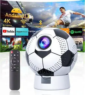 World Cup 2026 Projector with WiFi and Bluetooth, Portable Movie Projector with 180° Rotatable, Support 4K 1080P for Outdoor Projector, Compatible with Smartphone, Laptop, HDMI, TV Stick World Cup 2026 Projector with WiFi and Bluetooth, Portable Movie Projector with 180° Rotatable, Support 4K 1080P for Outdoor Projector, Compatible with Smartphone, Laptop, HDMI, TV Stick