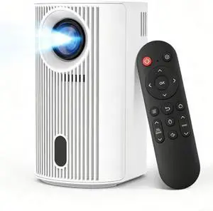 Mini Projector, 4K Supported Smart Video Projector, 200 ANSI Lumen, WiFi 6 & Bluetooth 5.4, Auto Vertical Keystone Correction, 1920*1080P, 200'' Screen Home & Movie Projector for Bedroom, Outdoor Mini Projector, 4K Supported Smart Video Projector, 200 ANSI Lumen, WiFi 6 & Bluetooth 5.4, Auto Vertical Keystone Correction, 1920*1080P, 200'' Screen Home & Movie Projector for Bedroom, Outdoor