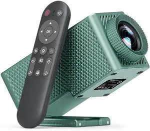 Mini Projector with WiFi and Bluetooth, 1080P Supported Portable Outdoor Movie Projector, Built-in Speaker, Compatible with Smartphone/TV Stick/PC for Home Theater, Backyard, Camping Mini Projector with WiFi and Bluetooth, 1080P Supported Portable Outdoor Movie Projector, Built-in Speaker, Compatible with Smartphone/TV Stick/PC for Home Theater, Backyard, Camping