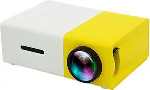 YG300 Projector, 1080P Supported Mini Projector, Portable LED Projector for Home Theater, 24-80 in Display, 30000 Hrs Lamp Life, Includes Remote, 5 x 3.4 x 1.9 in / 126.4 x 85.8 x 47.7 mm YG300 Projector, 1080P Supported Mini Projector, Portable LED Projector for Home Theater, 24-80 in Display, 30000 Hrs Lamp Life, Includes Remote, 5 x 3.4 x 1.9 in / 126.4 x 85.8 x 47.7 mm