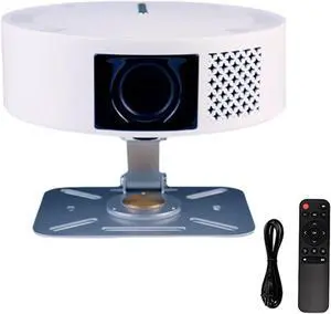 Smart Projector, Portable Mini Projector with Auto Focus, 1080P LED Video Projector, Keystone Correction, Wireless Screen Mirroring, wireless, Remote Control, 7.9 x 2.6 in Smart Projector, Portable Mini Projector with Auto Focus, 1080P LED Video Projector, Keystone Correction, Wireless Screen Mirroring, wireless, Remote Control, 7.9 x 2.6 in