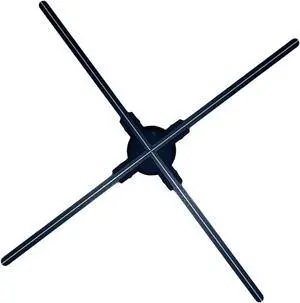 65/80/100CM Hologram 3D Fan Projector Wifi Led Sign Holographic Player Advertising Display Support 3D Videos Simple Management(60cm) 65/80/100CM Hologram 3D Fan Projector Wifi Led Sign Holographic Player Advertising Display Support 3D Videos Simple Management(60cm)