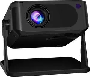 Mini Portable Projector 270° Rotatable, WiFi 6 Bluetooth 5.2, 4K Support, Auto Vertical Keystone Correction, Home Theater Projector Compatible with Smartphone, TV Stick, HDMI USB Mini Portable Projector 270° Rotatable, WiFi 6 Bluetooth 5.2, 4K Support, Auto Vertical Keystone Correction, Home Theater Projector Compatible with Smartphone, TV Stick, HDMI USB