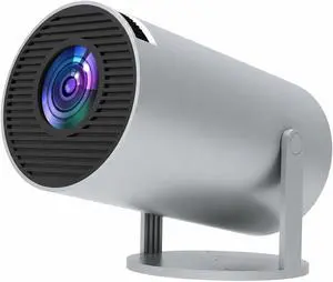 Mini Projector Projector PRO 8K Android 14 Dual Wifi6 290ANSI 1080P 1280*720P for Movie Home Outdoor(Gray) Mini Projector Projector PRO 8K Android 14 Dual Wifi6 290ANSI 1080P 1280*720P for Movie Home Outdoor(Gray)