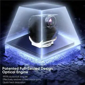 Projector 4K Home High Definition Portable Cinema Smart 360 Degree Projector 4K Home High Definition Portable Cinema Smart 360 Degree