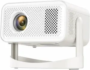 Mini Projector HT23 Native 1080P 650ANSI 4K Android 11 360° Projector With Auto Air Mouse WiFi 6 BT5.2 Portable Outdoor for Movie Home Outdoor(White) Mini Projector HT23 Native 1080P 650ANSI 4K Android 11 360° Projector With Auto Air Mouse WiFi 6 BT5.2 Portable Outdoor for Movie Home Outdoor(White)