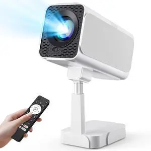 4K Smart Projector with WiFi and Bluetooth, Auto Keystone Electric Focus, Rotatable & Height-Adjustable Stand 4K Smart Projector with WiFi and Bluetooth, Auto Keystone Electric Focus, Rotatable & Height-Adjustable Stand