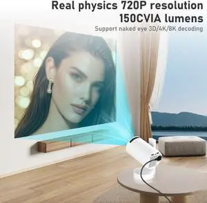 Portable Projector for Home Living Room Wall Mounted Cinema Portable Projector for Home Living Room Wall Mounted Cinema