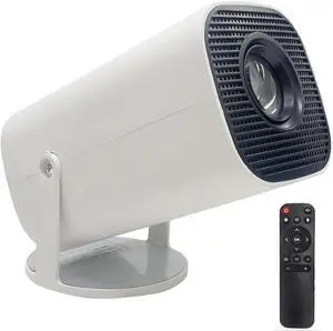 Wireless Portable Projector, 4K Supported, 720P Android, Wifi6, 180° Projection Angle, 7.6 X 4.2 X 4.2 In Wireless Portable Projector, 4K Supported, 720P Android, Wifi6, 180° Projection Angle, 7.6 X 4.2 X 4.2 In