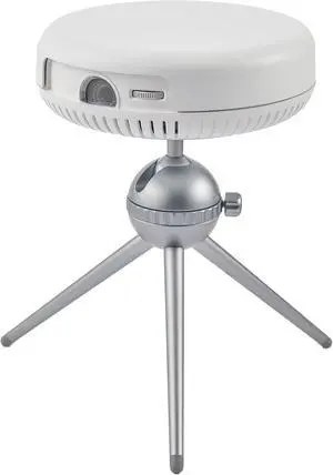 Portable Projector, Mini Projector with Stand, DLP Projector Cookie Projector, 1080P Support, WiFi and Bluetooth, Rechargeable Battery & Android System, for Outdoor/Indoor Portable Projector, Mini Projector with Stand, DLP Projector Cookie Projector, 1080P Support, WiFi and Bluetooth, Rechargeable Battery & Android System, for Outdoor/Indoor