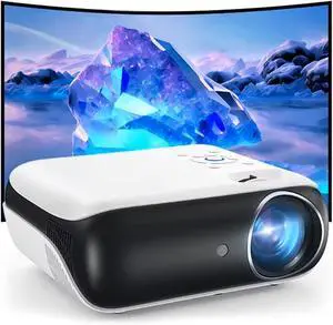 Projector, native 1080P Bluetooth projector, portable outdoor, full HD mini projector, home bedroom speaker Projector, native 1080P Bluetooth projector, portable outdoor, full HD mini projector, home bedroom speaker
