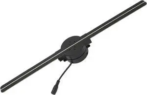 LIAMOS 16.5in 3D Hologram Fan 2000x224 3D Projector with 224 LED Light Beads for Business Shop Advertising,High-Resolution 3D Hologram LIAMOS 16.5in 3D Hologram Fan 2000x224 3D Projector with 224 LED Light Beads for Business Shop Advertising,High-Resolution 3D Hologram