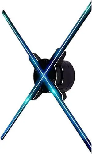 LIAMOS 65 Cm 3D Holographic Fan Light Vedio Hologram Fans Display for Advertising 32GB 3D Holograph Holo Fan Projector 65x,High-Resolution 3D Hologram LIAMOS 65 Cm 3D Holographic Fan Light Vedio Hologram Fans Display for Advertising 32GB 3D Holograph Holo Fan Projector 65x,High-Resolution 3D Hologram