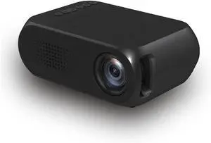 1080P HD Projector, Built-in Battery Projector, Household LED, Mini Portable HD Projector, HDMI, VGA, USB, Laptop, Black 1080P HD Projector, Built-in Battery Projector, Household LED, Mini Portable HD Projector, HDMI, VGA, USB, Laptop, Black