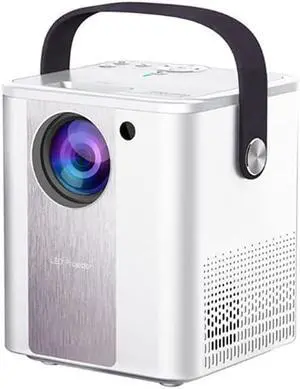 LED Home Small Mini Portable Projector, Mobile Phone with Screen Portable, Mini high-Definition Projector, White (Size : B) ( A) LED Home Small Mini Portable Projector, Mobile Phone with Screen Portable, Mini high-Definition Projector, White (Size : B) ( A)