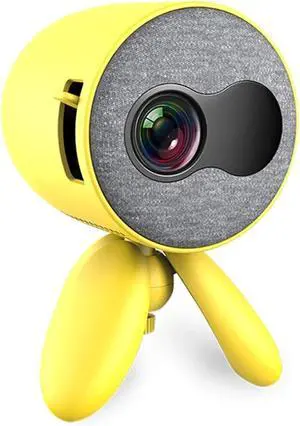 Mini Projector Child Portable Projector Support HD 1080p LED Video Projector 360 Rotation Stereo Speaker with TV Stick Laptop DVD Xbox PS3 PS4 for Home Movie Party Games White (Yellow ) Mini Projector Child Portable Projector Support HD 1080p LED Video Projector 360 Rotation Stereo Speaker with TV Stick Laptop DVD Xbox PS3 PS4 for Home Movie Party Games White (Yellow )