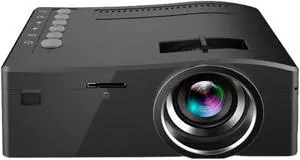 TOEWOE Mini Projector, Portable Movie Projector, Home Projector, 1080P Video Projector, Compatible with HDMI, USB, Audio, TF Card, AV TOEWOE Mini Projector, Portable Movie Projector, Home Projector, 1080P Video Projector, Compatible with HDMI, USB, Audio, TF Card, AV