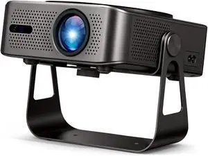Ultra HD Smart PTZ Mini Projector, Auto Focus & Keystone, 4K Support, Native 1080P, Portable Outdoor Projector 360°Adjustable Stand, Netflix YouTube, Home Theater Gaming Party Black Ultra HD Smart PTZ Mini Projector, Auto Focus & Keystone, 4K Support, Native 1080P, Portable Outdoor Projector 360°Adjustable Stand, Netflix YouTube, Home Theater Gaming Party Black