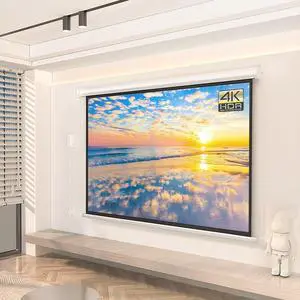 60" 72" Electric Projector Screen Ultra HDR Upgraded Motorized Projection Screen with Remote Support 4:3 16:9 Electric Screens Perfect for Meeting, School, Home(60inch(16:9)) 60" 72" Electric Projector Screen Ultra HDR Upgraded Motorized Projection Screen with Remote Support 4:3 16:9 Electric Screens Perfect for Meeting, School, Home(60inch(16:9))