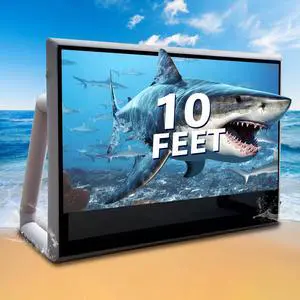 SAYOK 10FT(120IN) Inflatable Projector Screen, Movie Screen Outdoor SAYOK 10FT(120IN) Inflatable Projector Screen, Movie Screen Outdoor