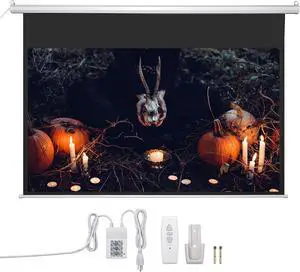 Automatic Pull Down Projector Screen 92" 16:9 Versatile Movie Projector Screen Self-Locking 92 Inch Digital Projection Screen Celling & Wall Mounting (92 inch 16:9) Automatic Pull Down Projector Screen 92" 16:9 Versatile Movie Projector Screen Self-Locking 92 Inch Digital Projection Screen Celling & Wall Mounting (92 inch 16:9)
