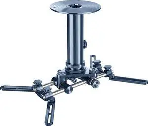 Jomard Universal Projector Mount, Ceiling Mount Millimeter-Precision Fine Tuning Tilt Swivel, Heavy Duty 66lbs Capacity, Telescopic Height Adjustable with Cable Management FPH-090 (Gray) Jomard Universal Projector Mount, Ceiling Mount Millimeter-Precision Fine Tuning Tilt Swivel, Heavy Duty 66lbs Capacity, Telescopic Height Adjustable with Cable Management FPH-090 (Gray)