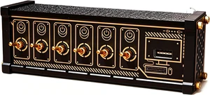 6 Ports USB C Splitter, U6 6 Port USB Docking Station, W/LED Status Light, Voice Control Function, Data Transmission, 9 USB Convenient Input Ports, 4 Data Ports, Metal Toggle Switch, for Data Transfer 6 Ports USB C Splitter, U6 6 Port USB Docking Station, W/LED Status Light, Voice Control Function, Data Transmission, 9 USB Convenient Input Ports, 4 Data Ports, Metal Toggle Switch, for Data Transfer