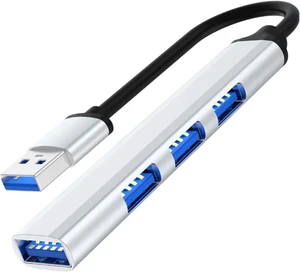 7 Ports USB 3 TY>pe C HUB Expander Splitter High Speed OTG Adapter Docking Station for PC Hard Drive Keyboard(4port USB Silver) 7 Ports USB 3 TY>pe C HUB Expander Splitter High Speed OTG Adapter Docking Station for PC Hard Drive Keyboard(4port USB Silver)