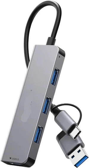 USB HUB 4-7 Port TY>pe C to 3 Splitter Expansion Docking Station Aluminum OTG Adapter Computer Accessories(4-Port USBA 3.0) USB HUB 4-7 Port TY>pe C to 3 Splitter Expansion Docking Station Aluminum OTG Adapter Computer Accessories(4-Port USBA 3.0)