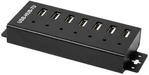 Industrial Grade USB HUB Extending 7X USB 2.0 Ports 7X Concurrent USB Connections MTT Technology(Without Power Supply) Industrial Grade USB HUB Extending 7X USB 2.0 Ports 7X Concurrent USB Connections MTT Technology(Without Power Supply)