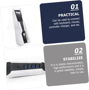 jojofuny 3pcs USB Hub for Professional Hub Data Holder Adapter USB Expander Splitter for Game Console jojofuny 3pcs USB Hub for Professional Hub Data Holder Adapter USB Expander Splitter for Game Console