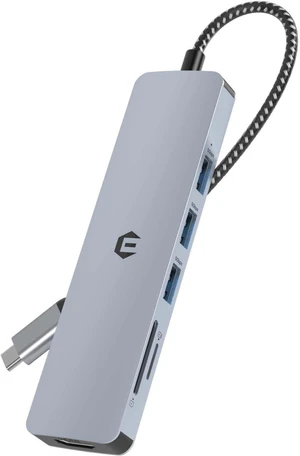 6-in-1 USB C Hub Docking Station with 4K HDMI Adapter, USB 3.0/2.0 Ports, SD/TF Card Reader, Dual Monitor Type C Multiport Adapter Docking Station for iPad Pro, MacBook Pro Air, Surface Pro 6-in-1 USB C Hub Docking Station with 4K HDMI Adapter, USB 3.0/2.0 Ports, SD/TF Card Reader, Dual Monitor Type C Multiport Adapter Docking Station for iPad Pro, MacBook Pro Air, Surface Pro