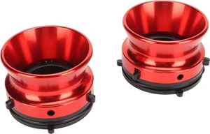 Nab Hub Adapters, Lockable 10in Hole Opener, Easy Installation, Universal Loading Device, Robust Durable Aluminum Alloy Polished Nab Hub Adapters for Aluminium Nab Hub Device, Red Nab Hub Adapters, Lockable 10in Hole Opener, Easy Installation, Universal Loading Device, Robust Durable Aluminum Alloy Polished Nab Hub Adapters for Aluminium Nab Hub Device, Red