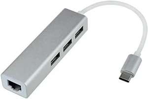 2 USB3.0 Network Card 100M with Cable 3-Port HUB hub (Size : Type c3.0 White) 2 USB3.0 Network Card 100M with Cable 3-Port HUB hub (Size : Type c3.0 White)