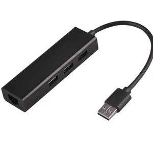 2 USB3.0 Network Card 100M with Cable 3-Port HUB hub (Size : USB2.0 Black) 2 USB3.0 Network Card 100M with Cable 3-Port HUB hub (Size : USB2.0 Black)