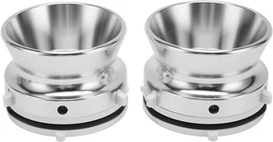 1 Pair Nab Hub Adapters, 10inch Lockable Aluminium Opener Replacement, for Studer ReVox, for Akai, for Teac, etc. (Without Base) Easy to Install (Silver, White) 1 Pair Nab Hub Adapters, 10inch Lockable Aluminium Opener Replacement, for Studer ReVox, for Akai, for Teac, etc. (Without Base) Easy to Install (Silver, White)