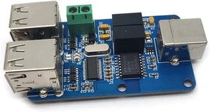 Taidacent 4 Channel USB Isolator USB HUB Isolation Module Coupling Protection Board ADUM3160 Taidacent 4 Channel USB Isolator USB HUB Isolation Module Coupling Protection Board ADUM3160