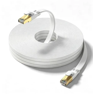 Cat 8 Ethernet Cable 150ft, Outdoor&Indoor High Speed Heavy Duty Network LAN Internet Cable,SFTP Gold Plated RJ45 40Gbps 2000Mhz Patch Cord, for Router/Gaming,Faster Than Cat7/Cat6/Cat5(White,150ft) Cat 8 Ethernet Cable 150ft, Outdoor&Indoor High Speed Heavy Duty Network LAN Internet Cable,SFTP Gold Plated RJ45 40Gbps 2000Mhz Patch Cord, for Router/Gaming,Faster Than Cat7/Cat6/Cat5(White,150ft)