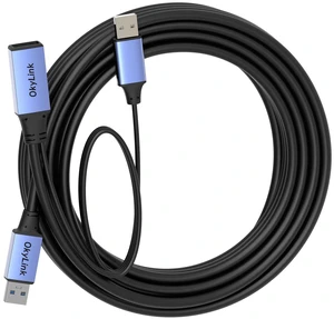 OkyLink Active USB 3.0 Extension Cable A to A, Male to Female, 8m | 25ft, 3.2 Gen1, with Power Cable, 5Gbps, Plug and Play,for CCTV Camera, Printer OkyLink Active USB 3.0 Extension Cable A to A, Male to Female, 8m | 25ft, 3.2 Gen1, with Power Cable, 5Gbps, Plug and Play,for CCTV Camera, Printer