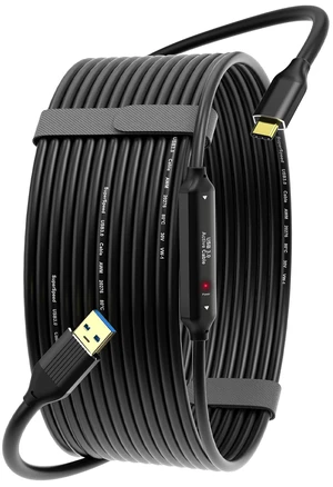 USB A to USB C 3.0 Data Extension Cable 30ft, 5Gbps High-Speed USB A to USB C 3.0 Data Extension Cable 30ft, 5Gbps High-Speed