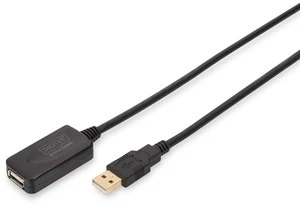 Digitus USB 2.0 Repeater Cable USB A Male/A Female, Length 5 m Digitus USB 2.0 Repeater Cable USB A Male/A Female, Length 5 m