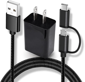 Replacement for Kyocera Flip Charger Micro USB & Type C Charging Cable Cord for Kyocera DuraForce Pro 2 E6910 Pro 3,Duraxv Extreme,Cadence,DuraXE E4710,DuraXTP,Dura XA,Durasport 5 g uw Charging Cable Replacement for Kyocera Flip Charger Micro USB & Type C Charging Cable Cord for Kyocera DuraForce Pro 2 E6910 Pro 3,Duraxv Extreme,Cadence,DuraXE E4710,DuraXTP,Dura XA,Durasport 5 g uw Charging Cable